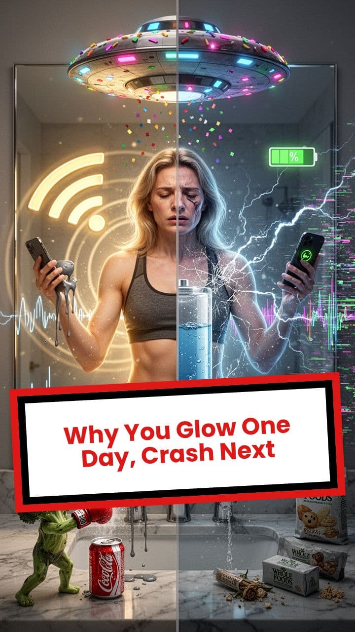 Why You Glow One Day, Crash Next