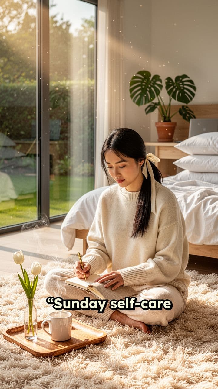 Sunday Self-Care for a Productive Week