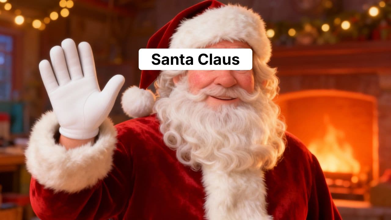 Santa's Silent Video Call