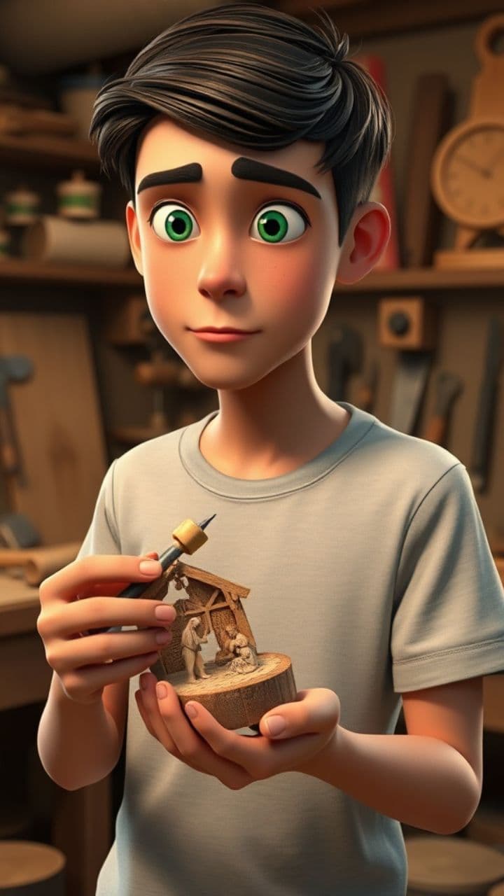 Il presepe dei tre artigiani