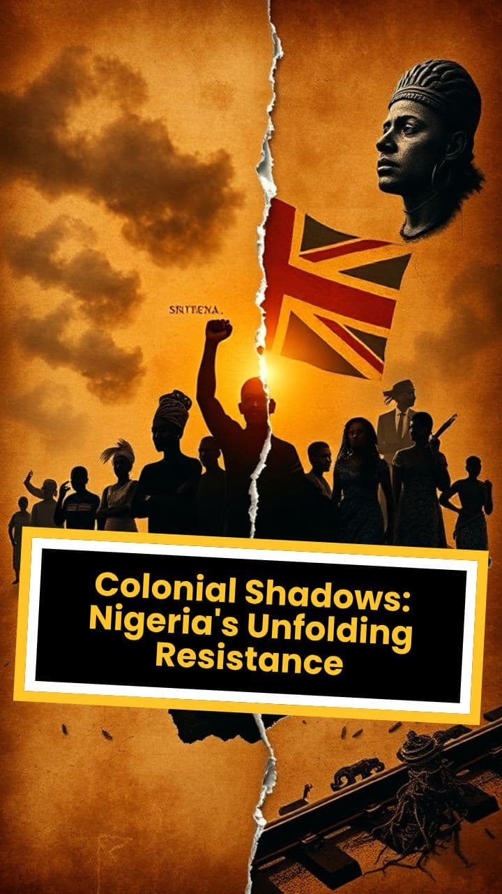 Colonial Shadows: Nigeria's Unfolding Resistance