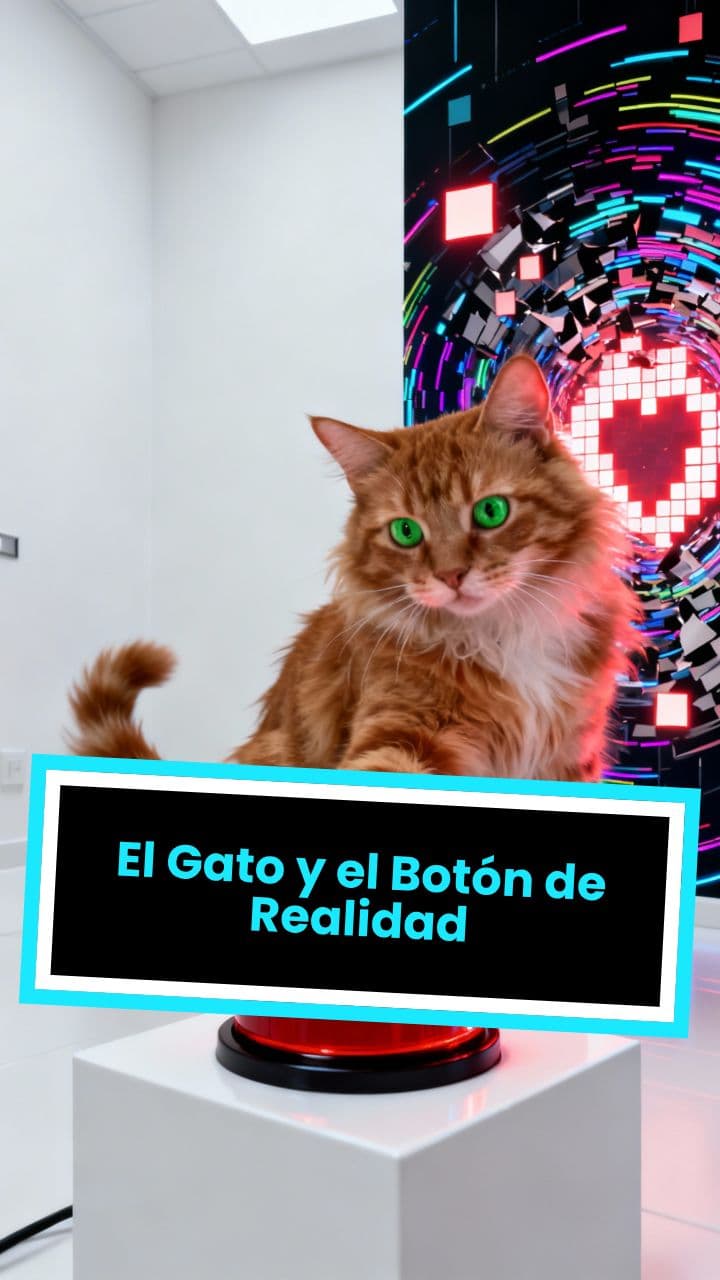 El Gato y el Botón de Realidad