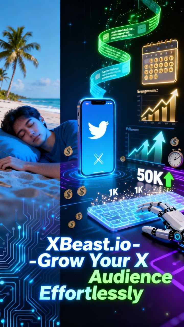 XBeast.io - Grow Your X Audience Effortlessly