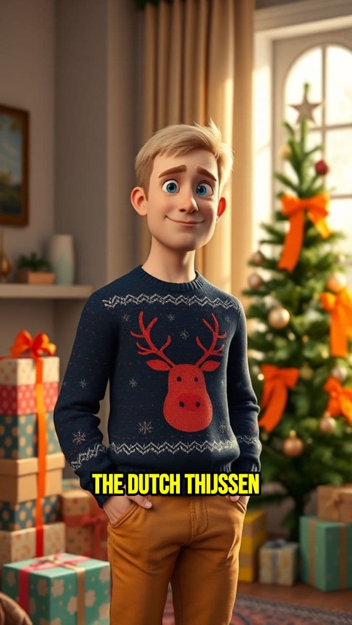 Kerstchaos bij de familie Thijssen