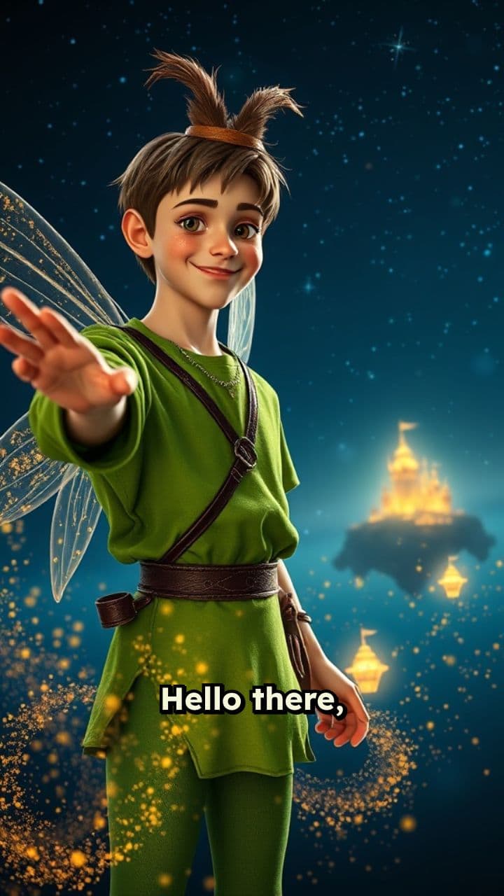 Peter Pan's Birthday Wish for Lou