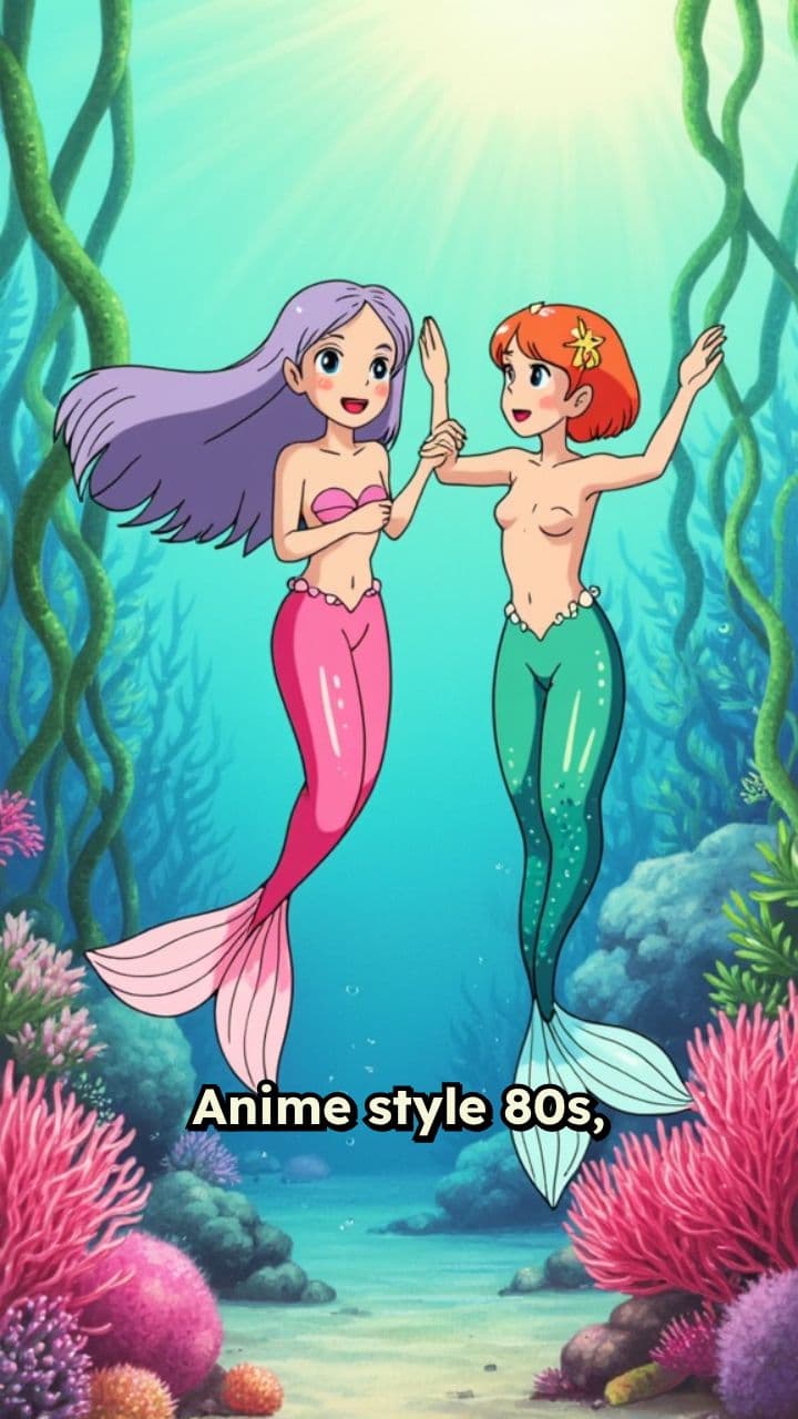 Sirenas kawaii celebran 3 años