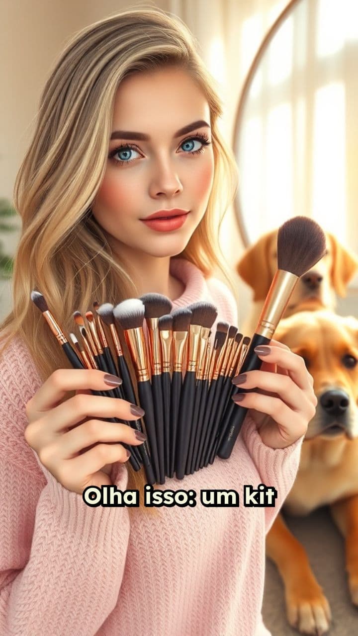 Kit de 13 Pincéis por 8 Reais!