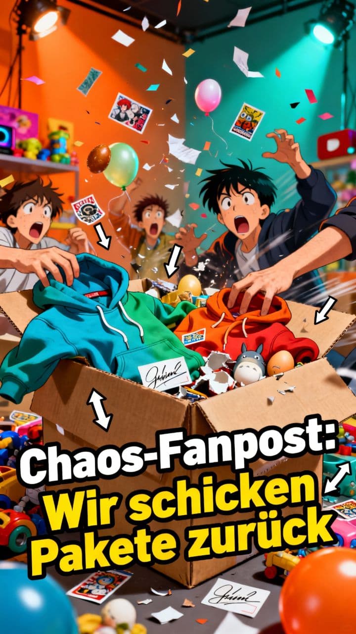 Chaos-Fanpost: Wir schicken Pakete zurück