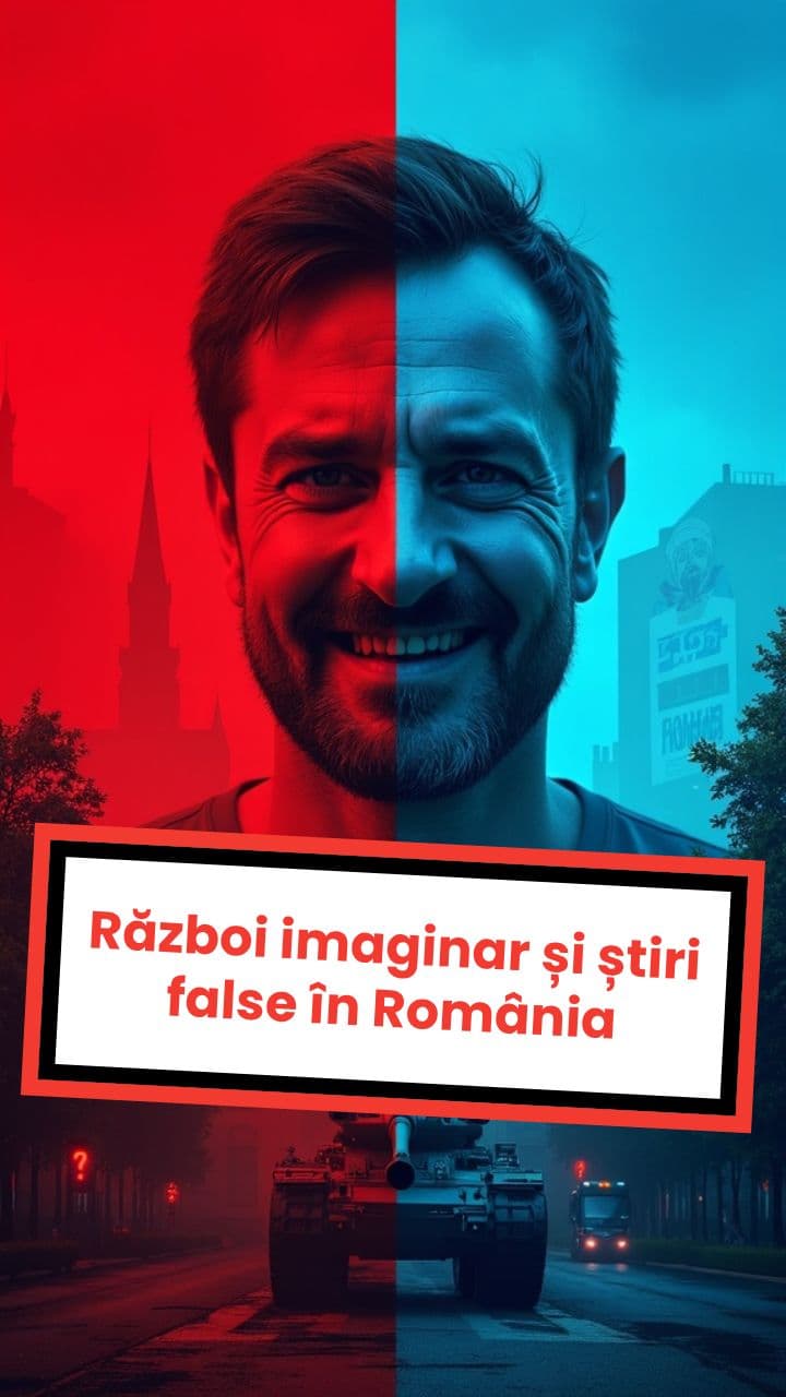 Război imaginar și știri false în România