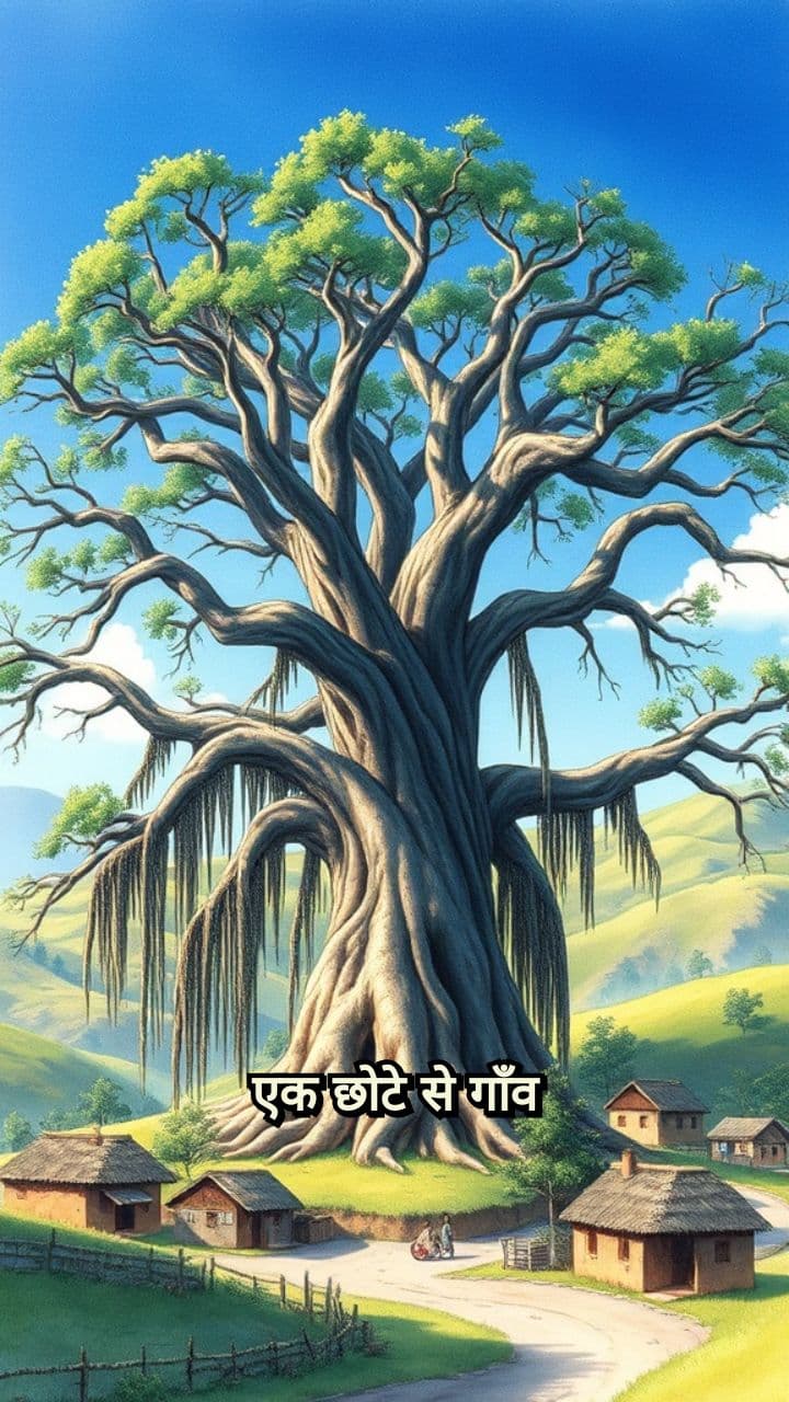 बरगद की सेवा और गाँव की खुशहाली