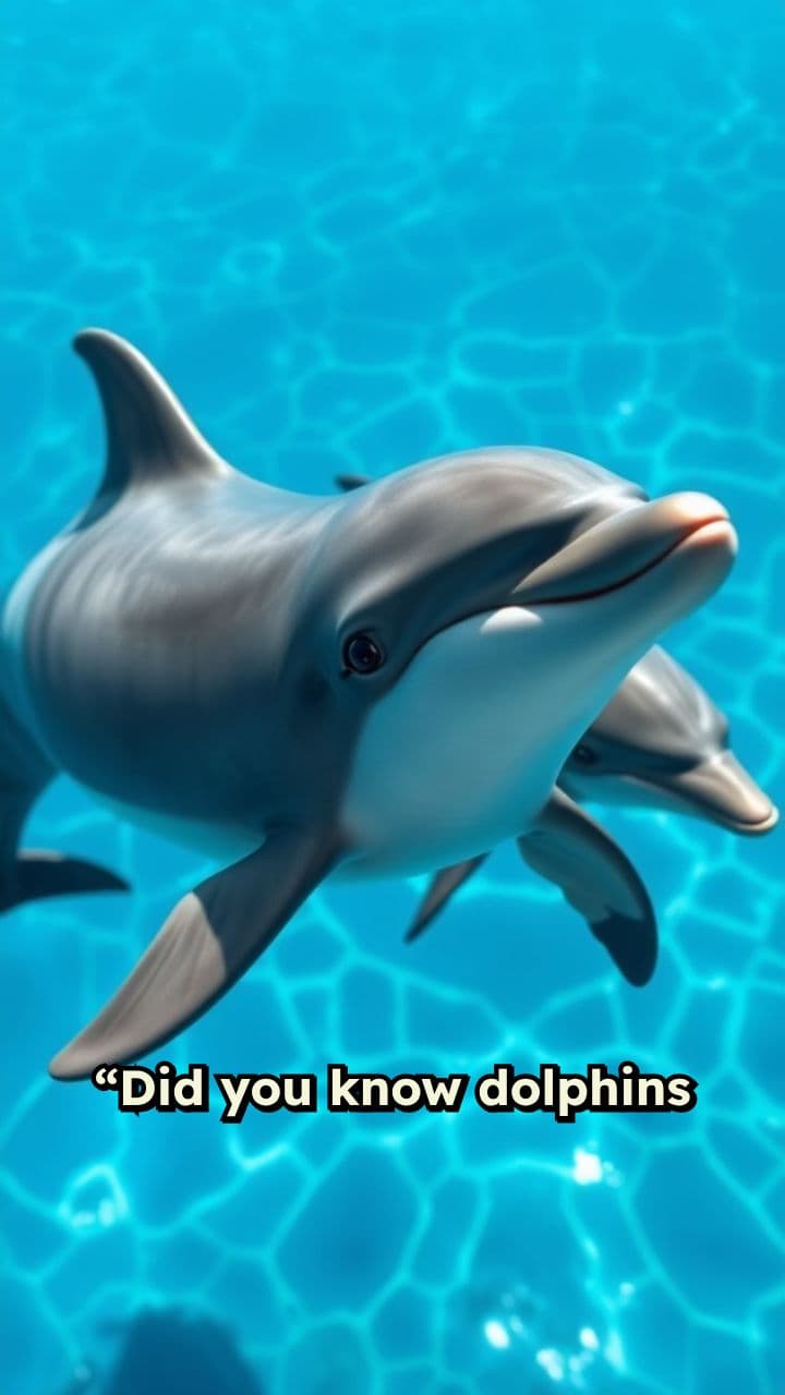 Dolphins: The Intelligent Whistle Communicators