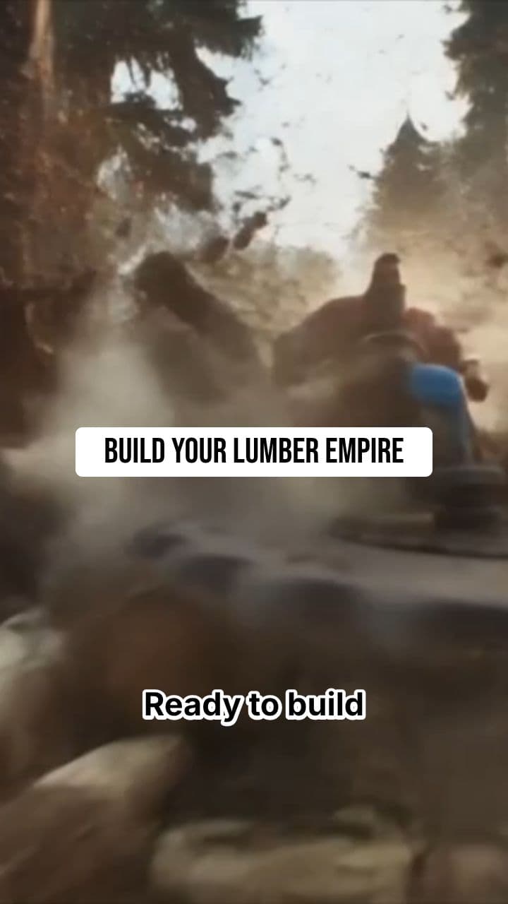 Lumber Tycoon Mobile Game Ad