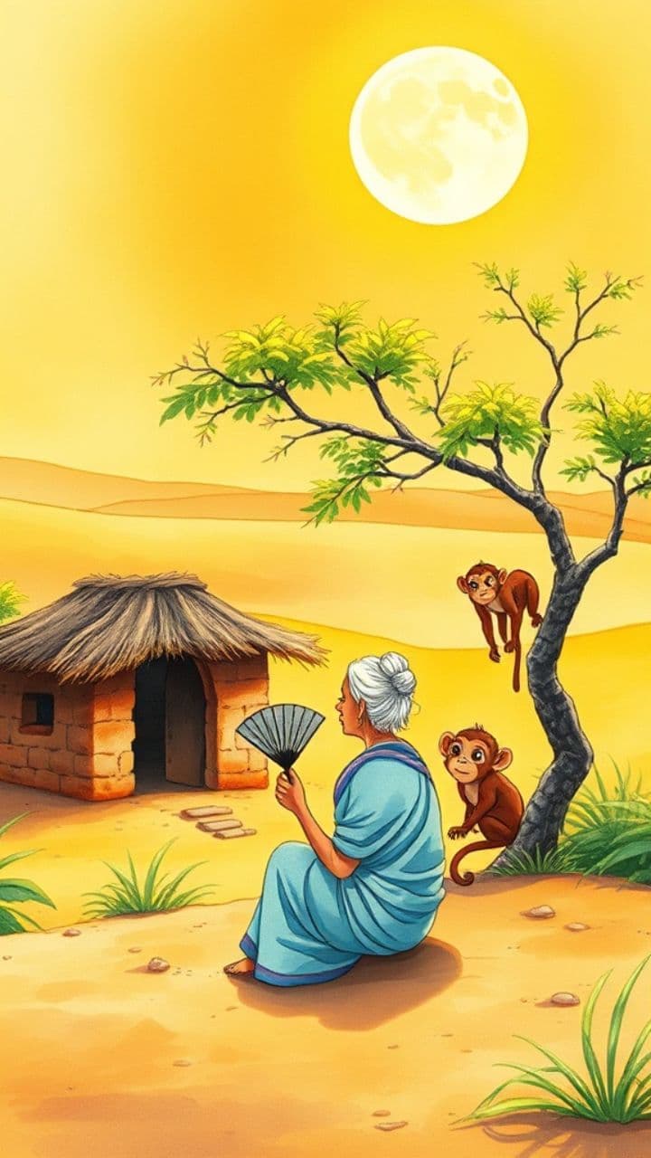 Dadi aur Bandar Ji ka Barf Ka Ghar