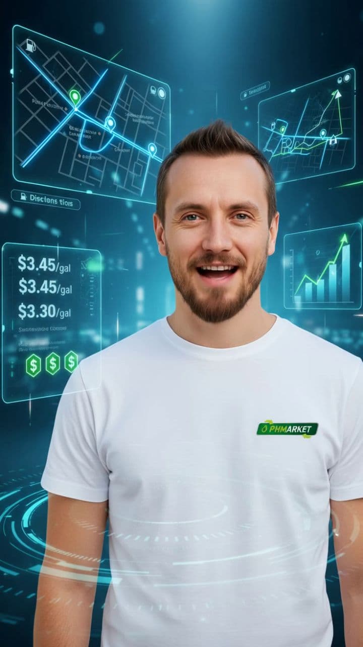 Chytré tankování s péhá Market