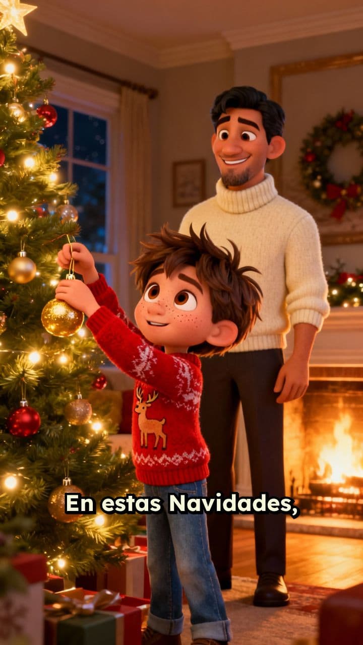 Navidad segura sin fuegos artificiales infantiles