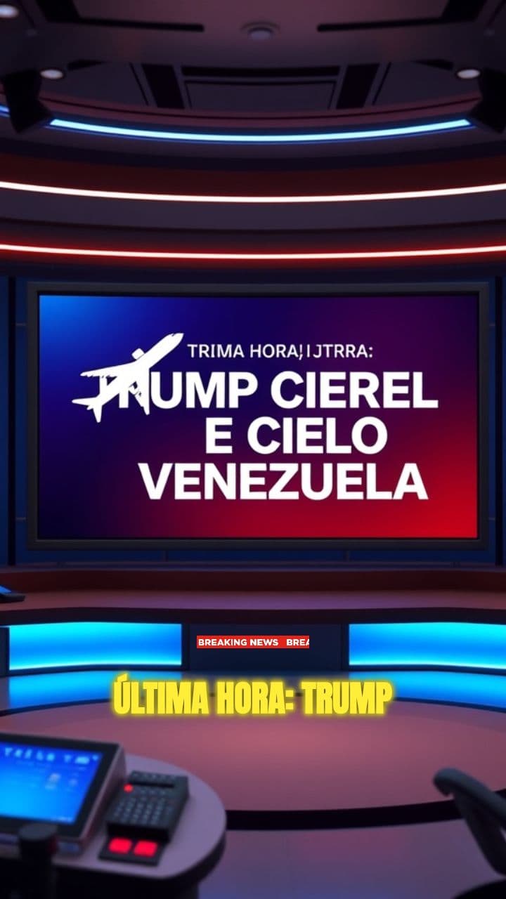 Trump cierra el espacio aéreo de Venezuela