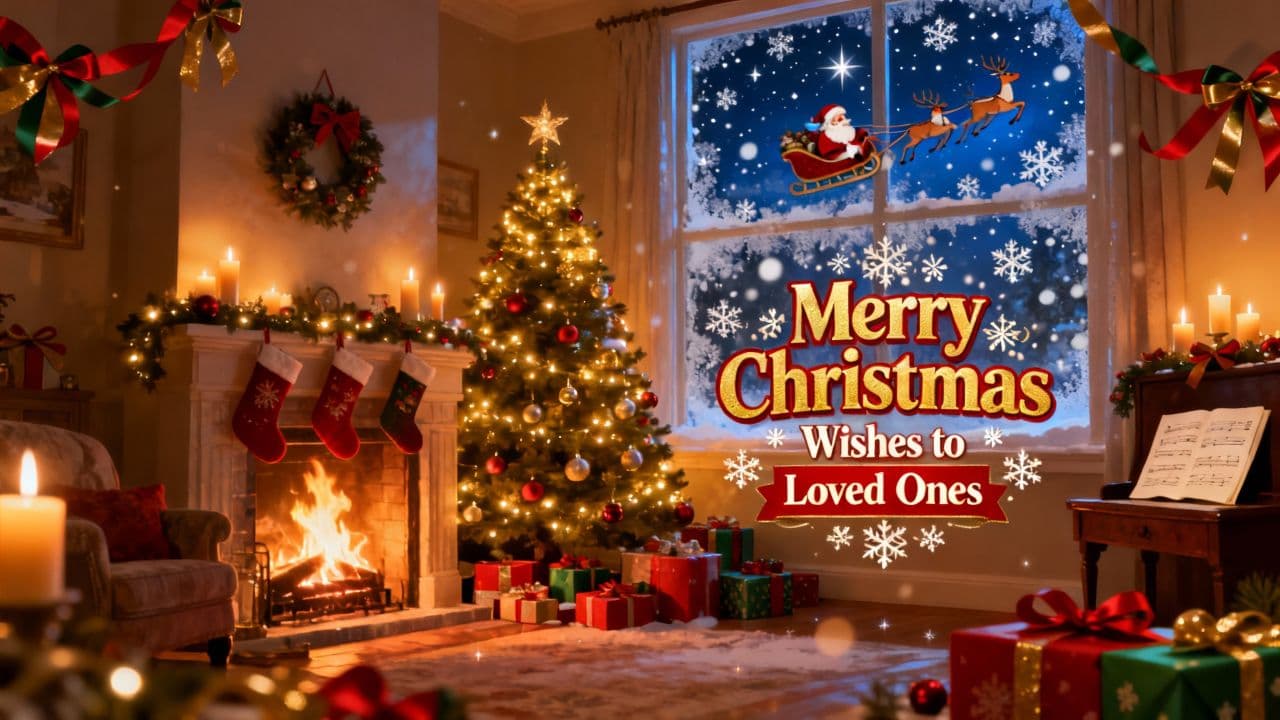 Merry Christmas Wishes to Loved Ones