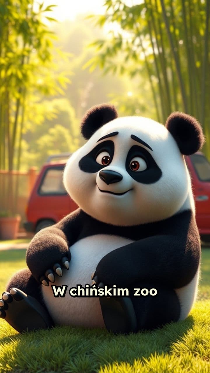 Panda kontra Samochód: Akt Boży