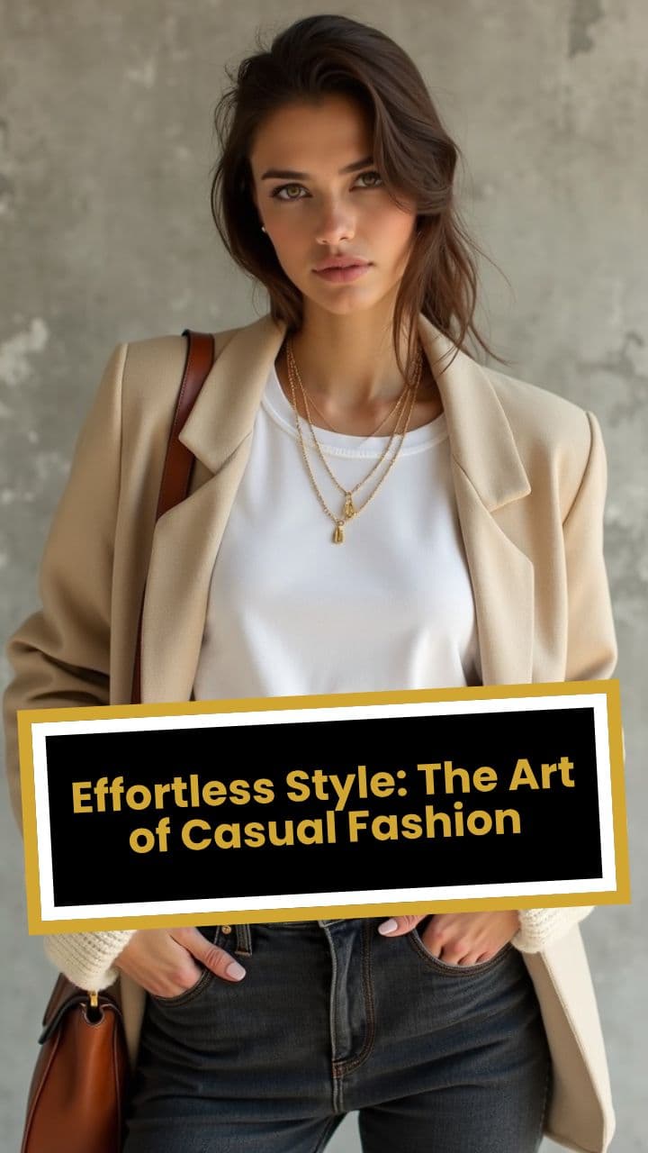 Effortlessly Chic: How to Master the Art of Casual Fashion