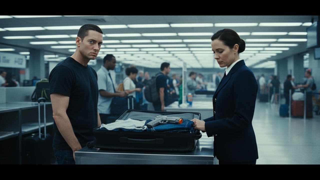 Caught with a Plastic Gun