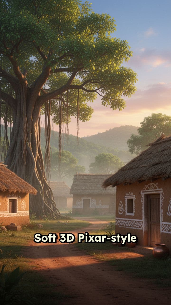 Gaiya Meri Gaiya Village Morning