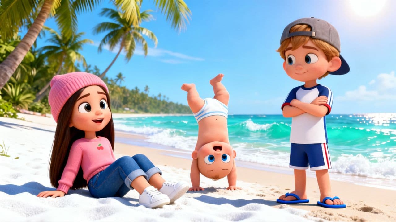 Souvenir de Vacances à la Plage