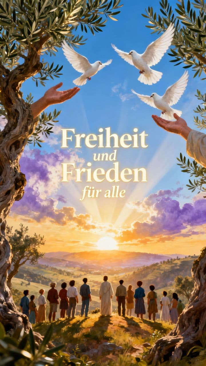Freiheit und Frieden für alle
