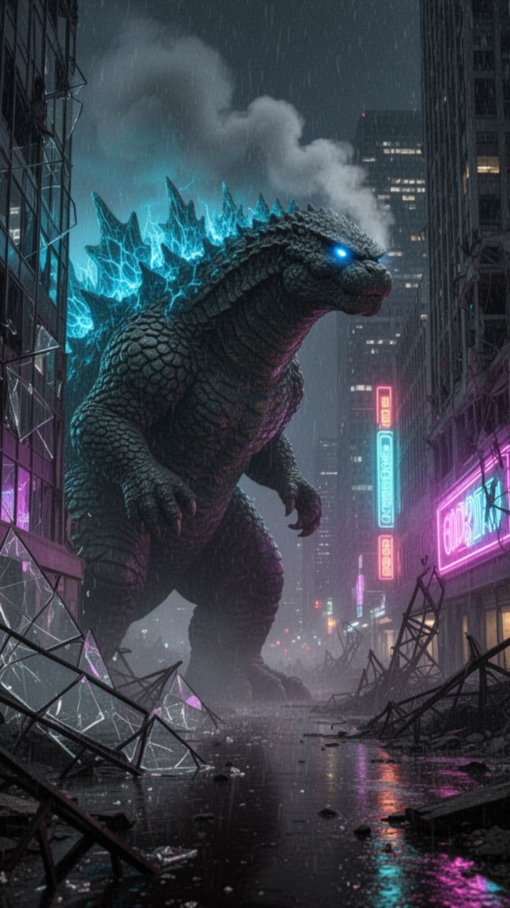 Godzilla, King Kong, and Their Hybrid