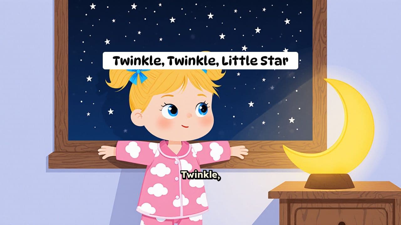 Twinkle Twinkle Little Star - Kids Animation