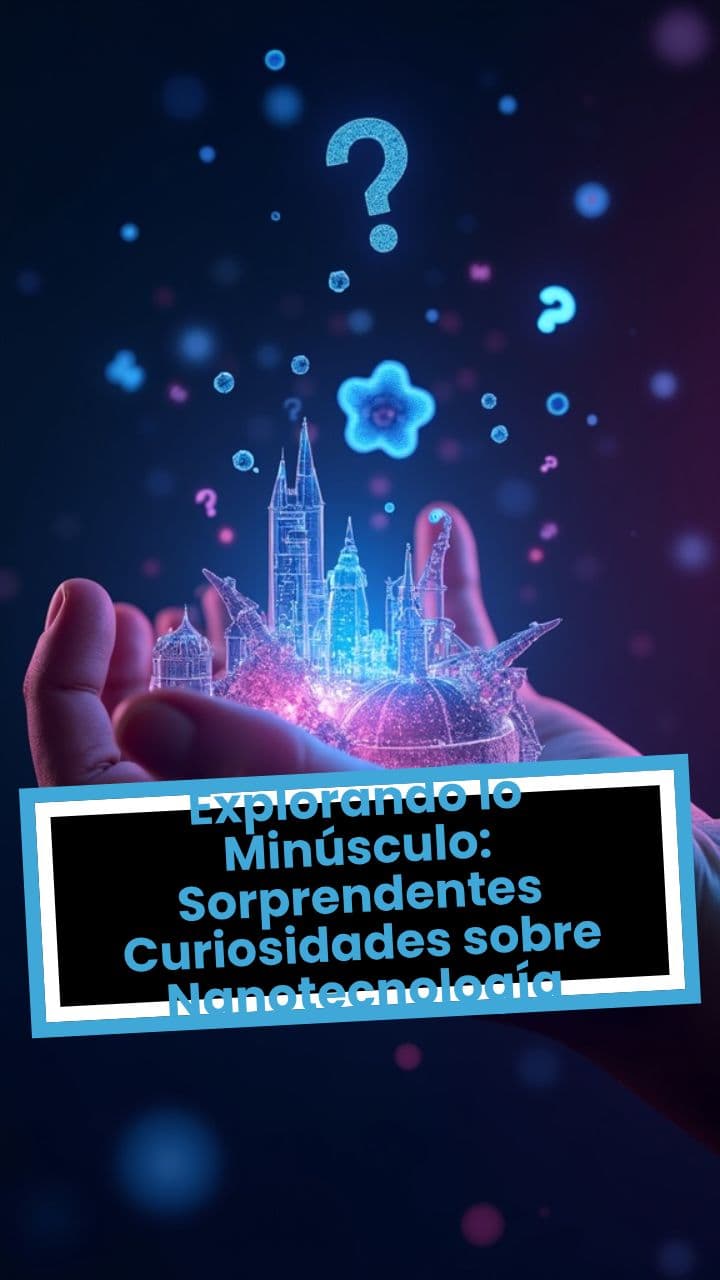 Quizz 🧠❓Explorando lo Minúsculo: Sorprendentes Curiosidades sobre Nanotecnología