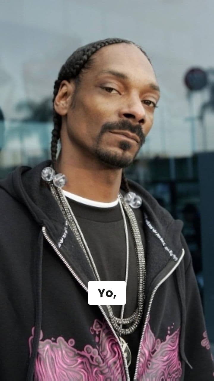 Happy Birthday Vladyslav from Snoop Dogg!