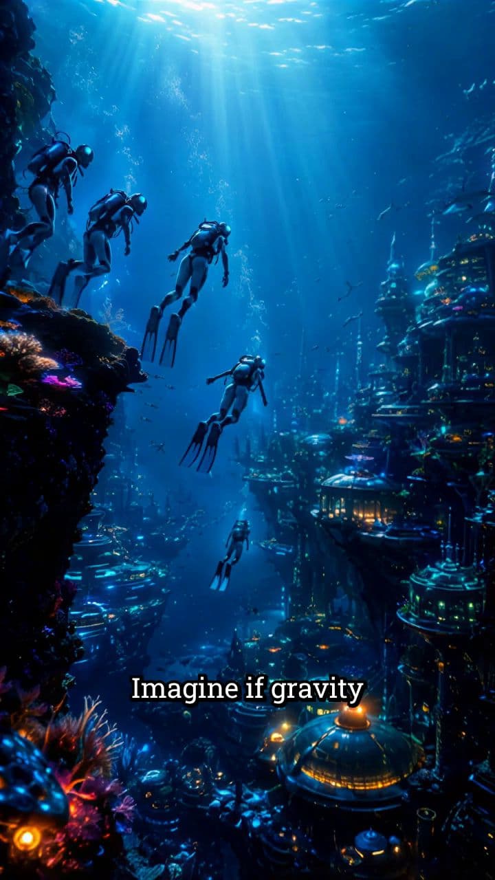 A World with Half Gravity