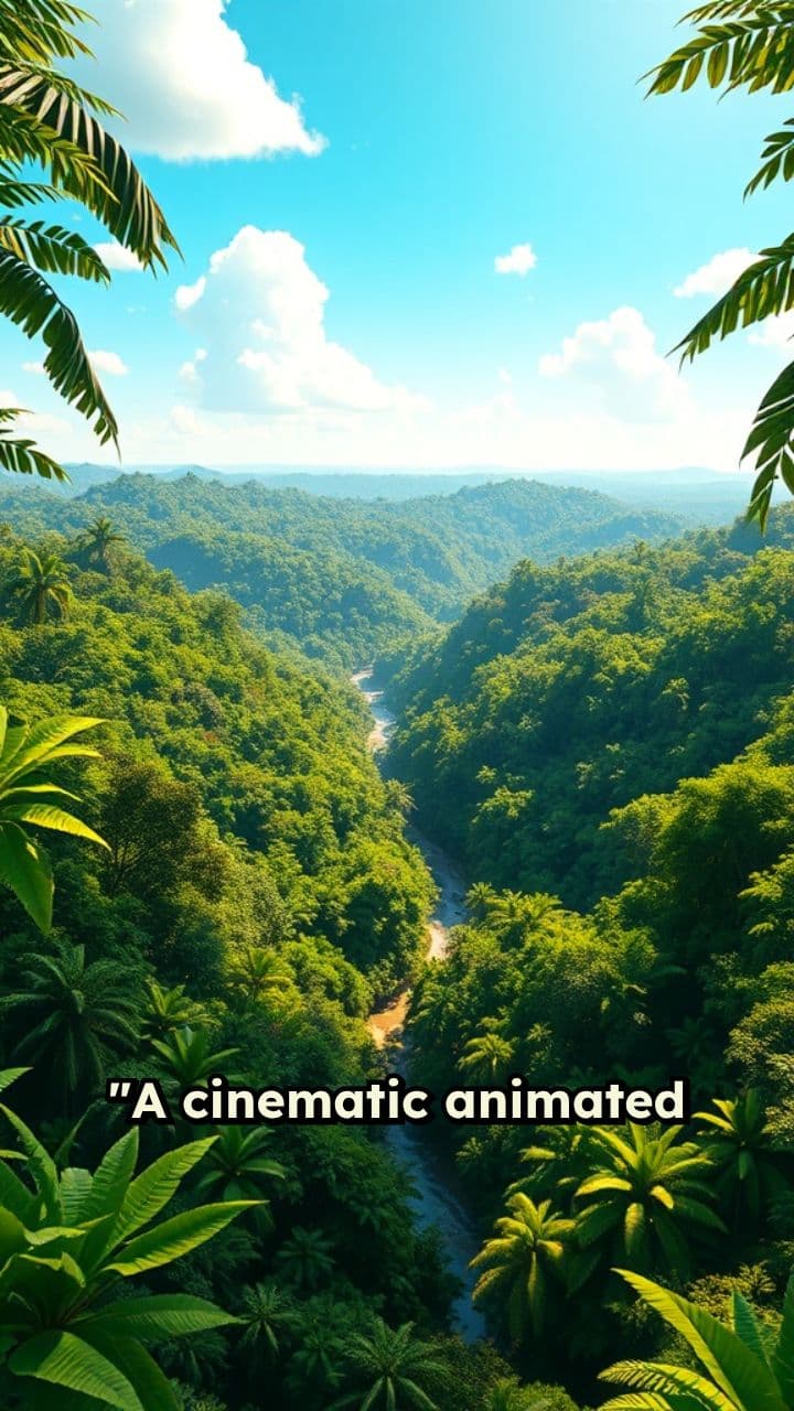 Monkeys in a Lush Forest Adventure