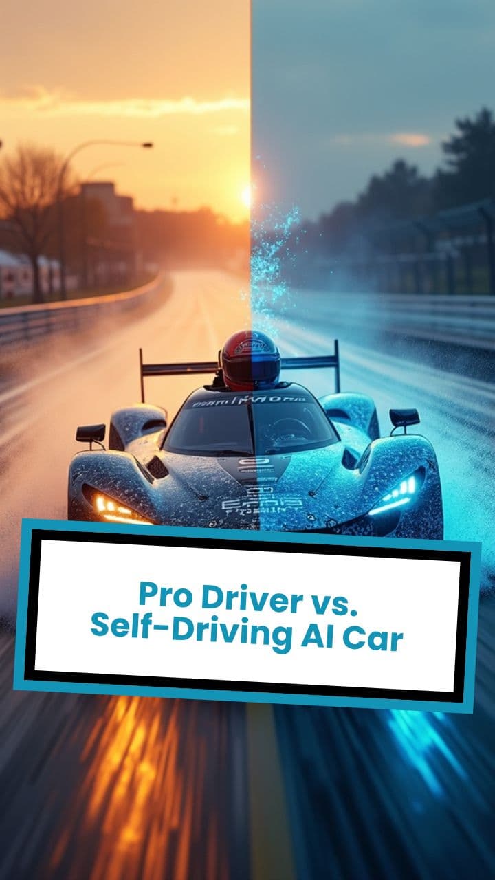 Pro Driver vs. Self-Driving AI Car