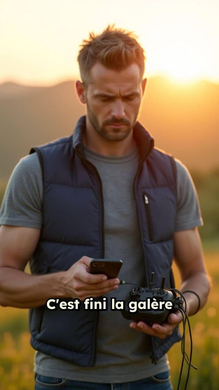 Drone Tolatoyus avec écran LCD intégré