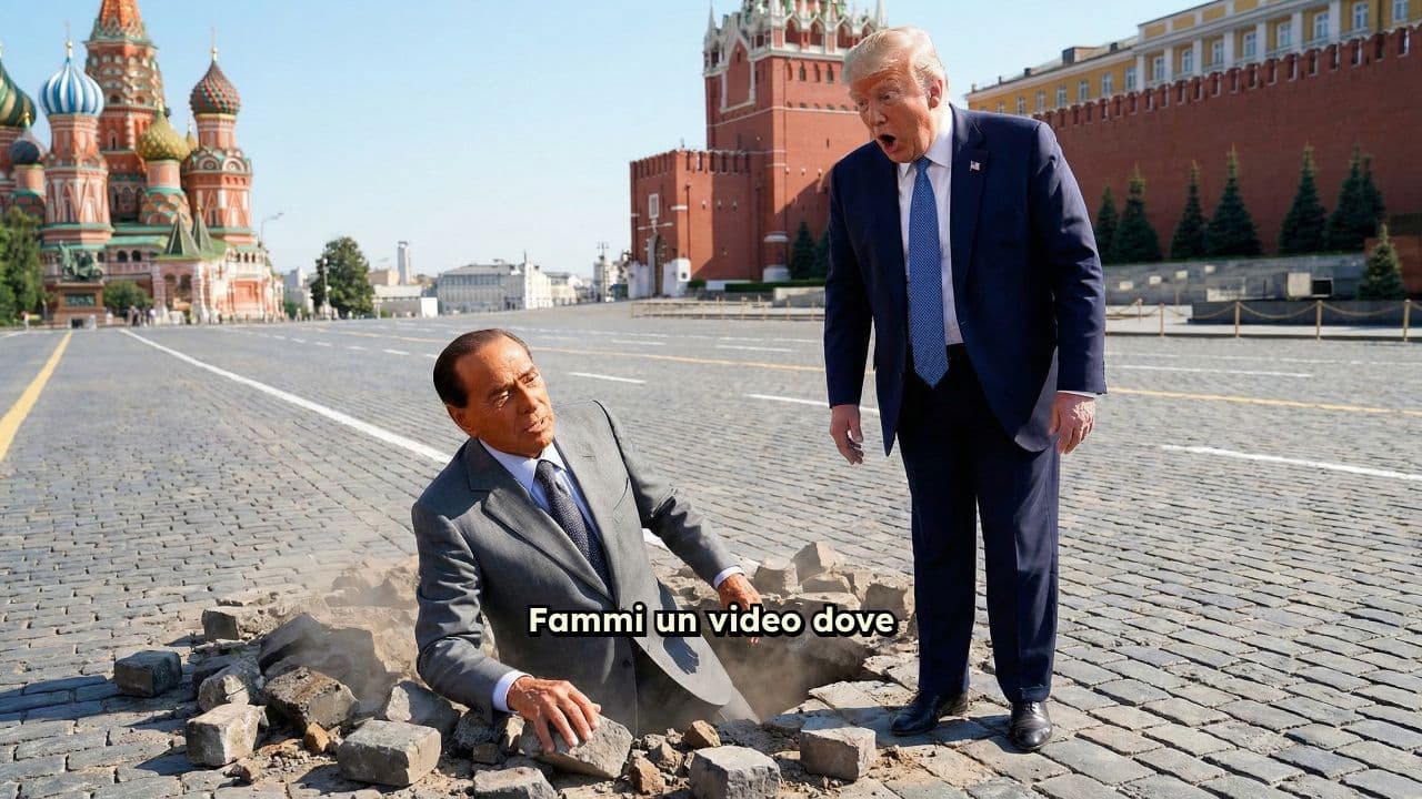 Trump stupito da Berlusconi al Cremlino