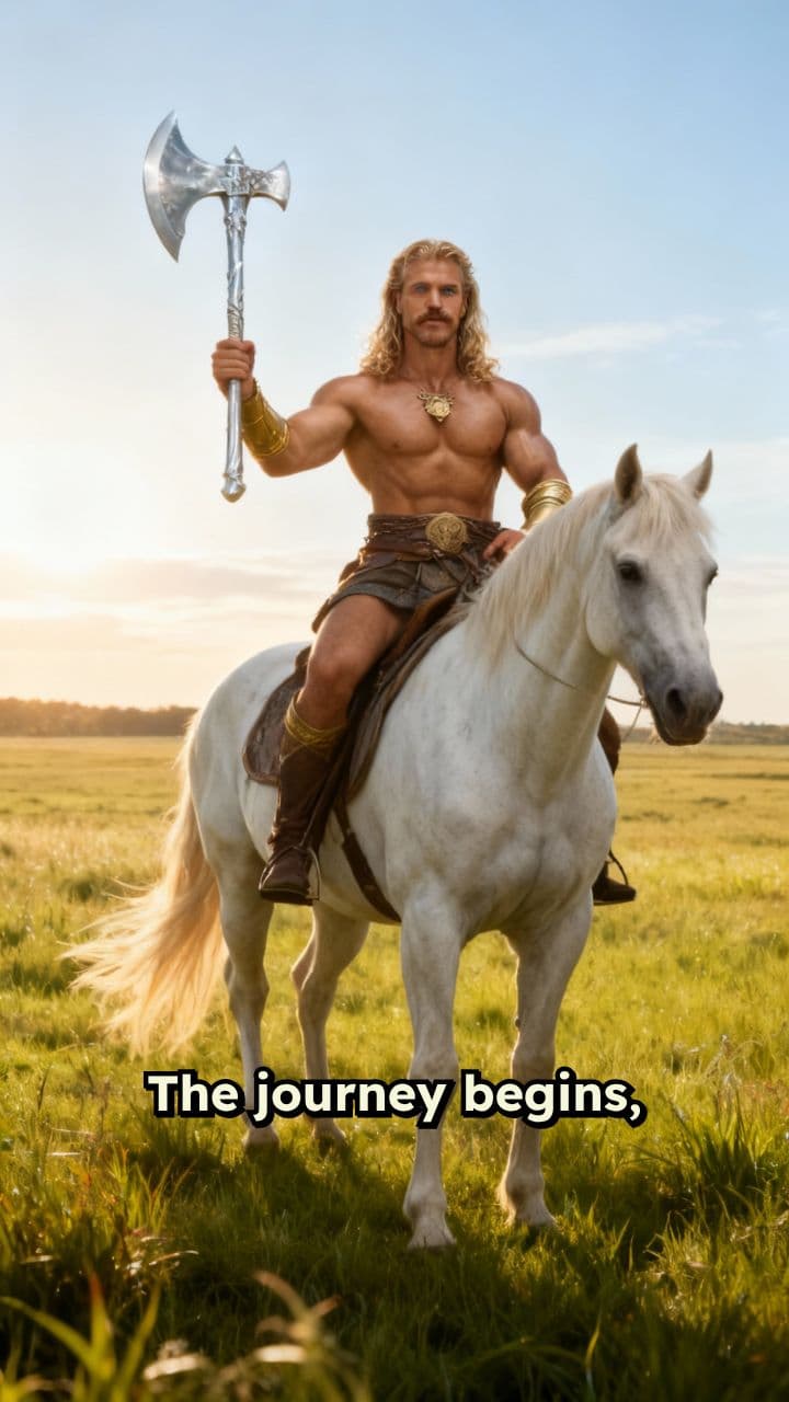 The Golden Knight's Ride