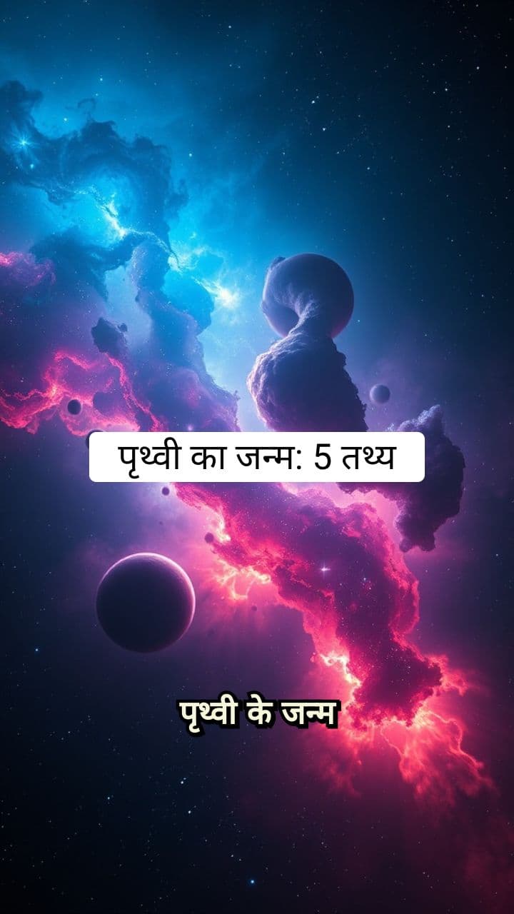 पृथ्वी के जन्म के 5 अद्भुत तथ्य
