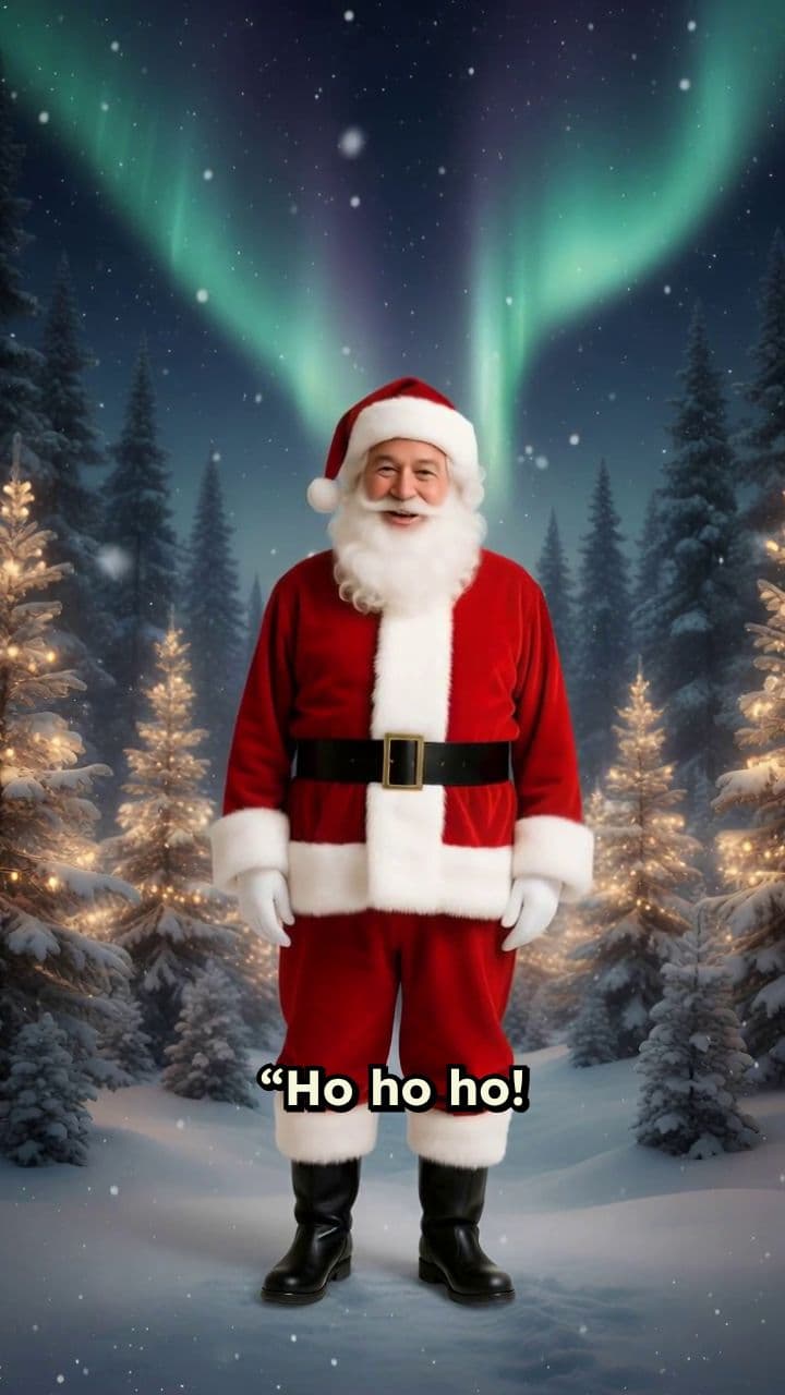 Santa’s Message to Theo