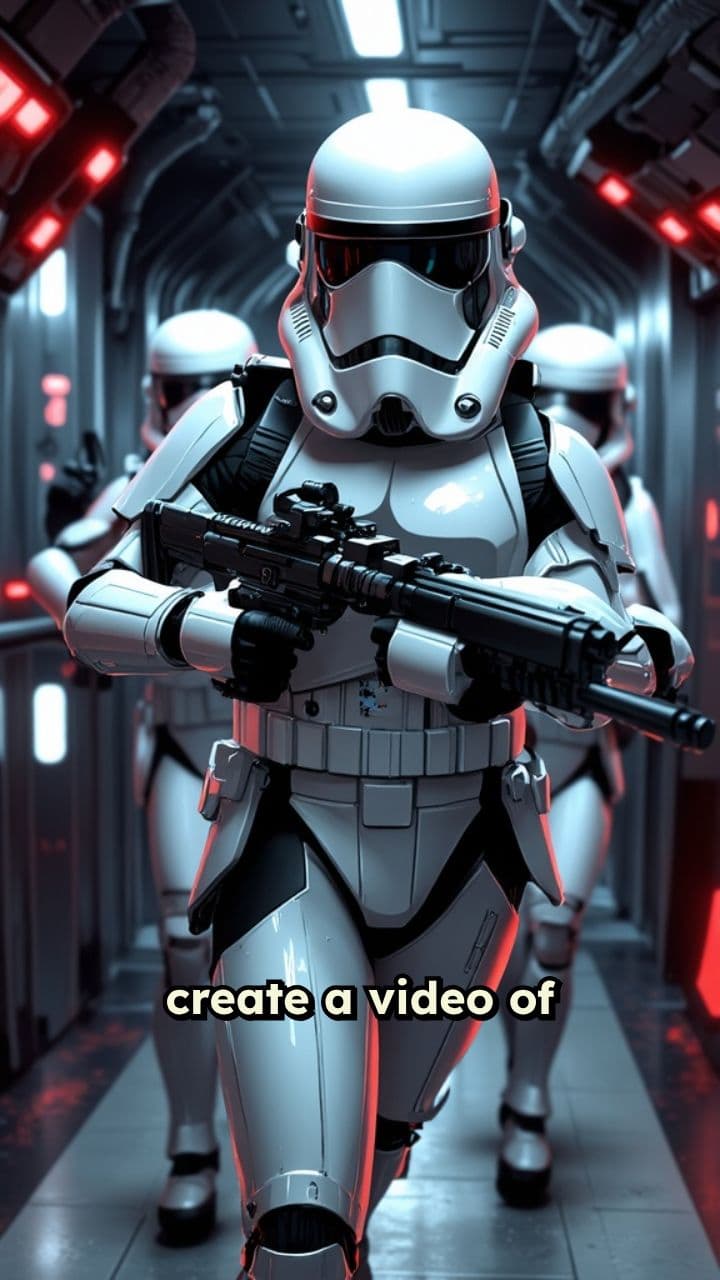 Stormtroopers on the Super Star Destroyer