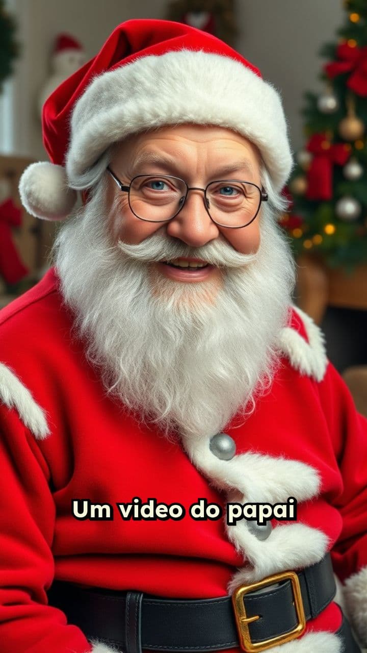 Papai Noel e a Listinha de Natal