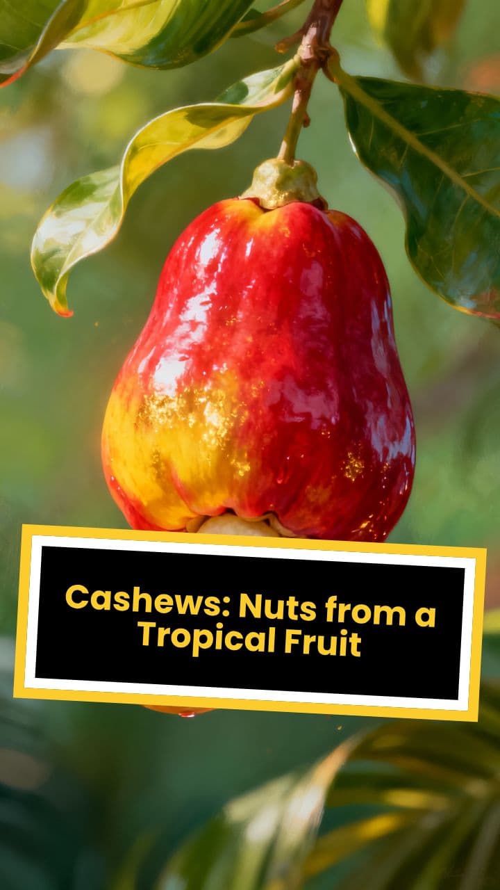 Cashews: Nuts from a Tropical Fruit