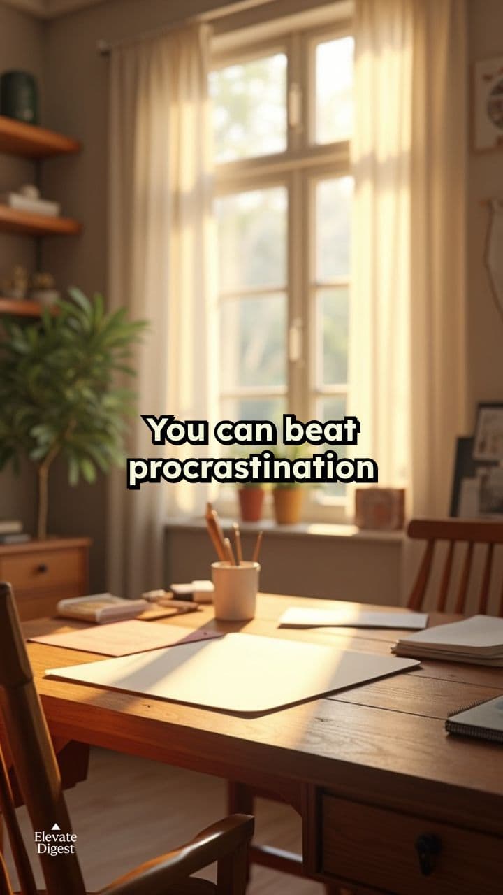 Beat Procrastination in 30 Seconds