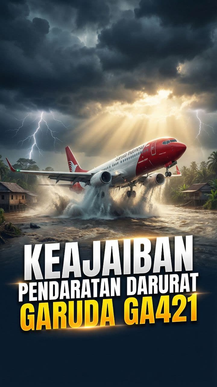Keajaiban Pendaratan Darurat Garuda GA421