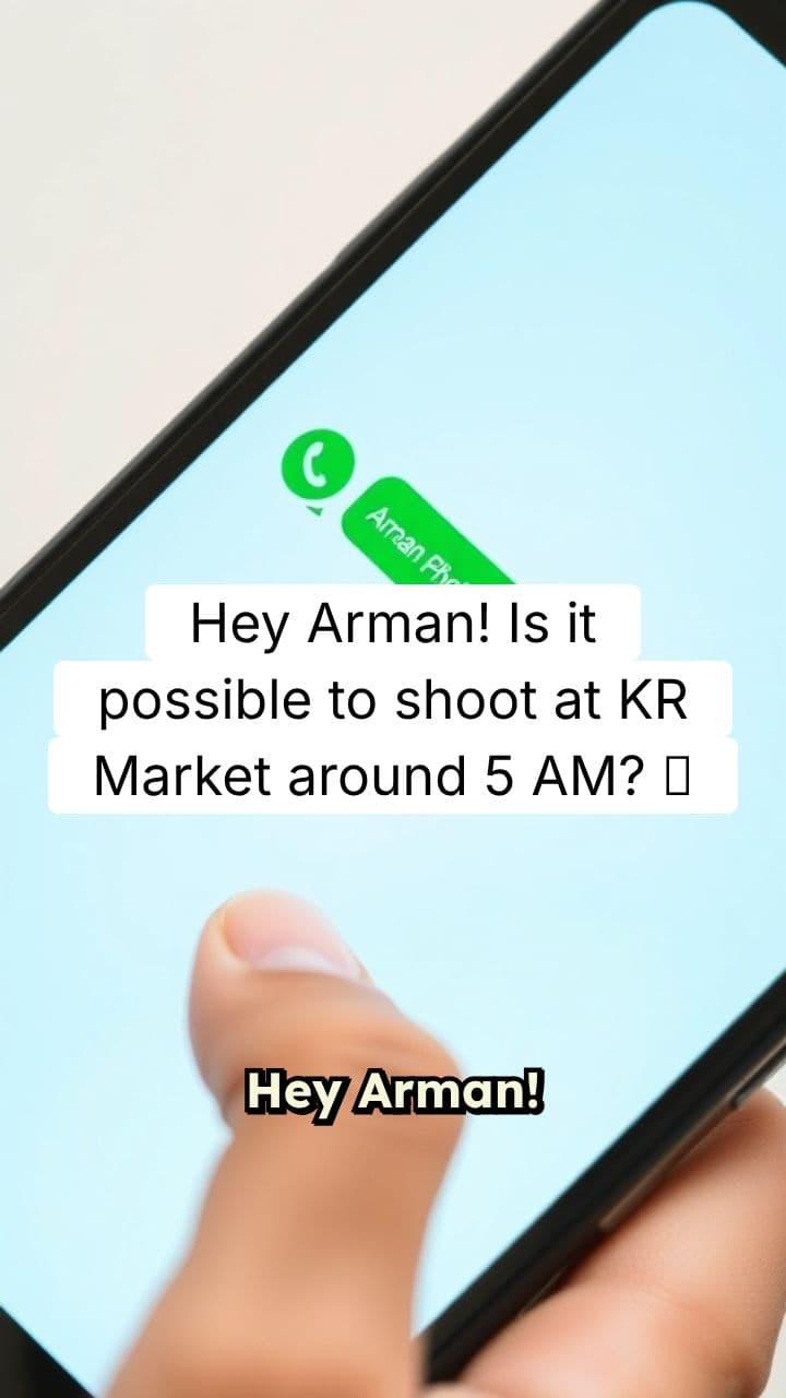 5 AM KR Market Shoot