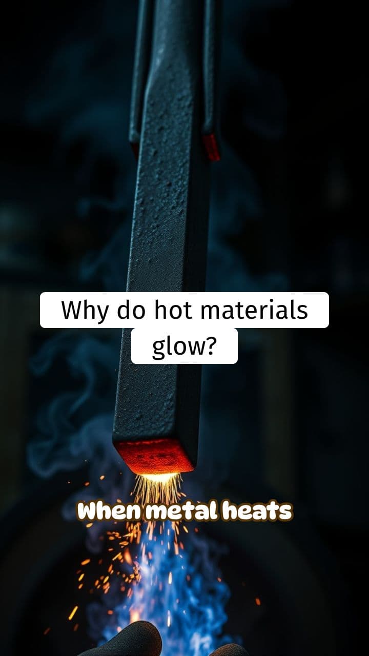 Why Do Some Materials Glow Red When Heated? | RapidSmartFacts