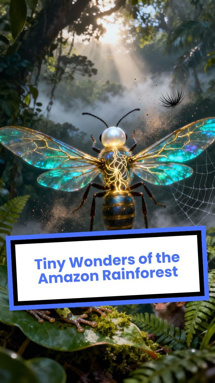 Tiny Wonders of the Amazon Rainforest
