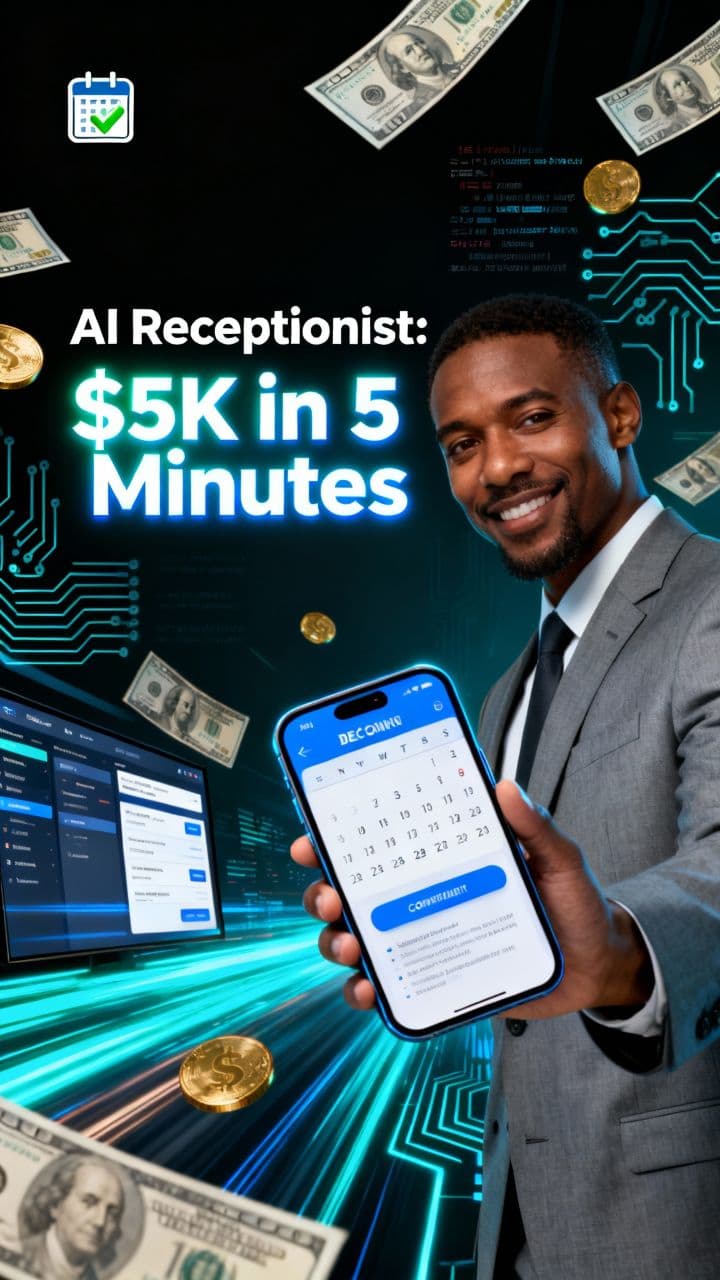 AI Receptionist: $5K in 5 Minutes