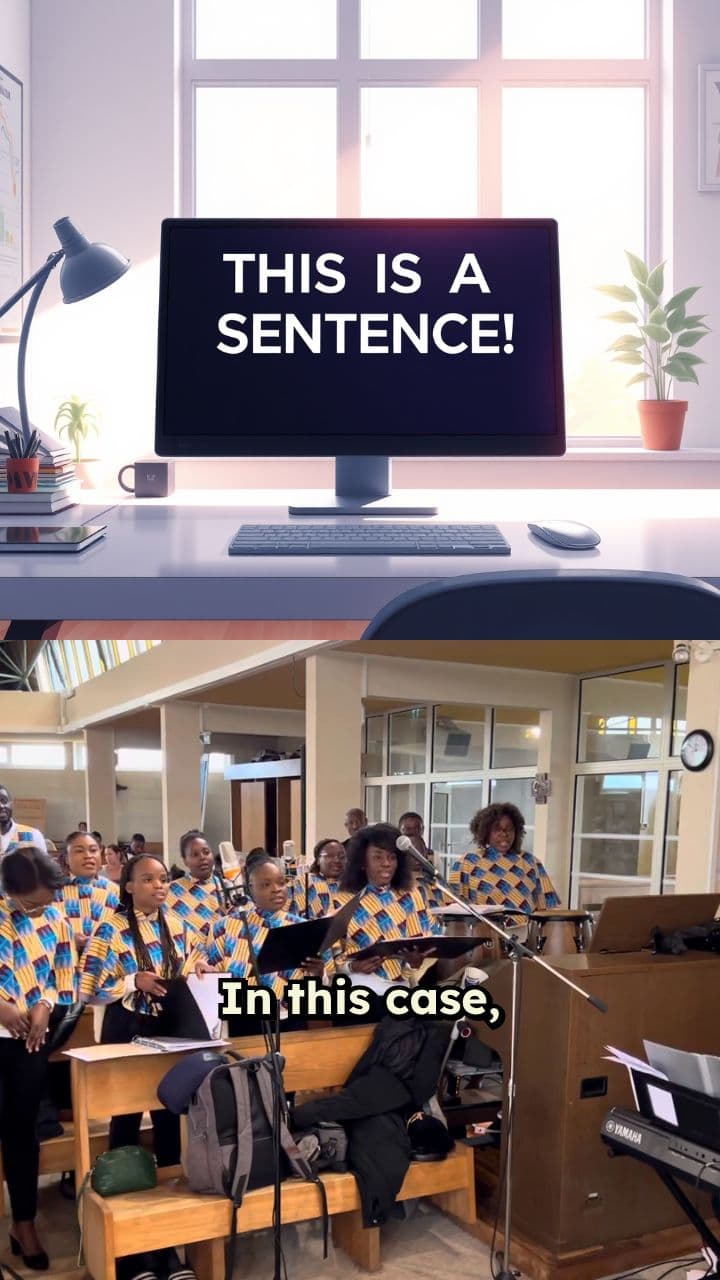 Capitalization and Punctuation Tip