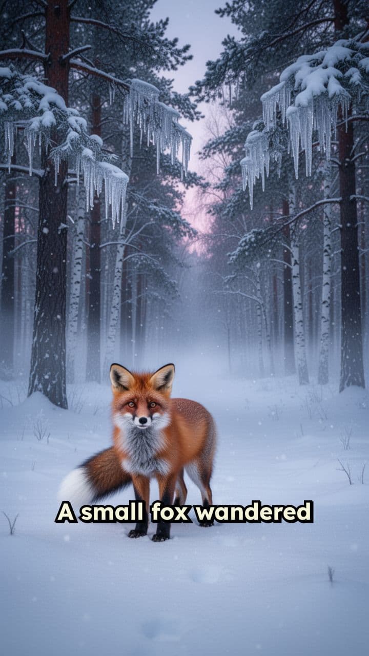 The Lantern in the Snow